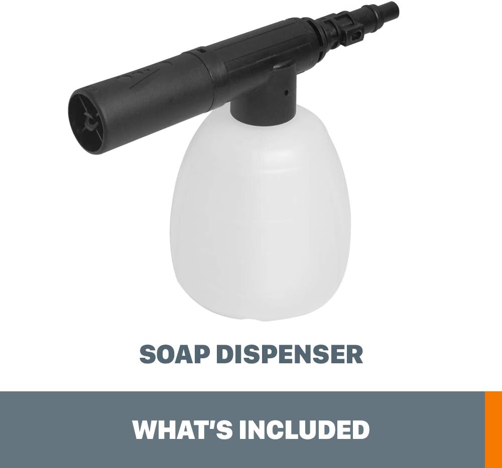 WORX WA4036 13.5 oz Soap Dispenser Attachment Bottle for Hydroshot Portable Power Cleaners