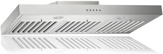 KOBE Range Hoods RAX2136SQB-1 Under Cabinet Hood, 36-Inch, Stainless Steel