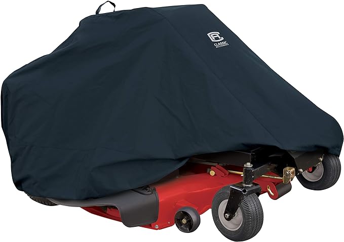 Classic Accessories Zero-Turn Mower Cover, Large,Black