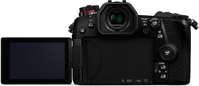 Panasonic LUMIX G9 Mirrorless Camera, Micro Four Thirds, 20.3 Megapixels Plus 80 Megapixel, High-Resolution Mode with LUMIX G Vario 12-60mm F3.5-5.6 Lens (DC-G9MK) , Black