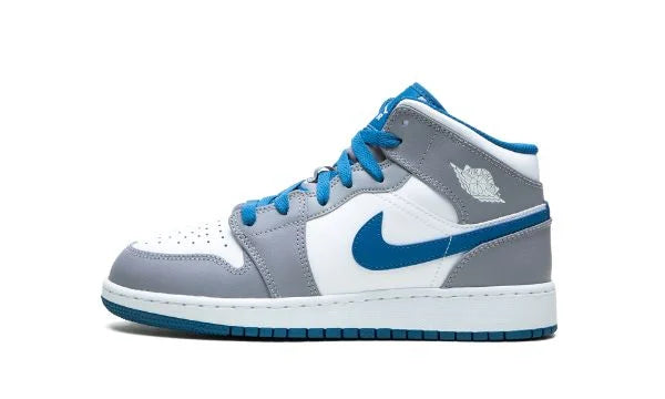 Air Jordan 1 Mid True Blue (GS)