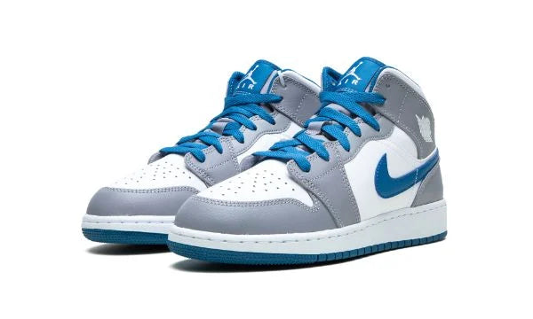 Air Jordan 1 Mid True Blue (GS)