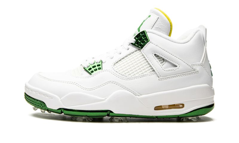 Air Jordan 4 Golf Metallic Green