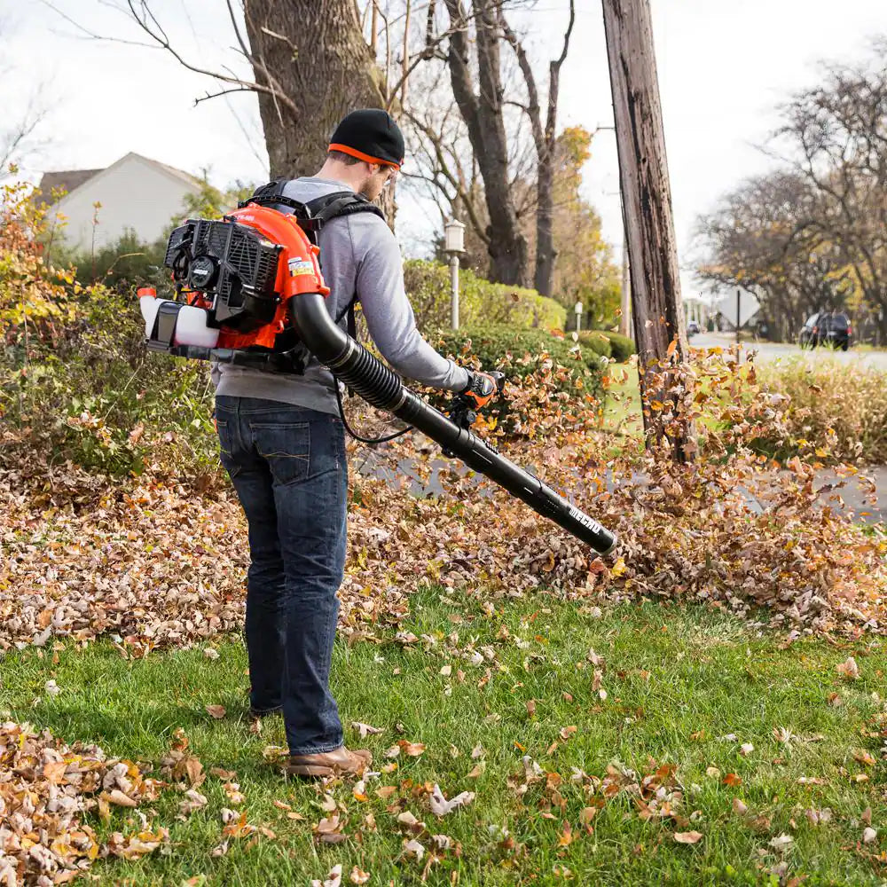 ECHO 216 MPH 517 CFM 58.2cc Gas 2-Stroke Backpack Leaf Blower with Tube Throttle